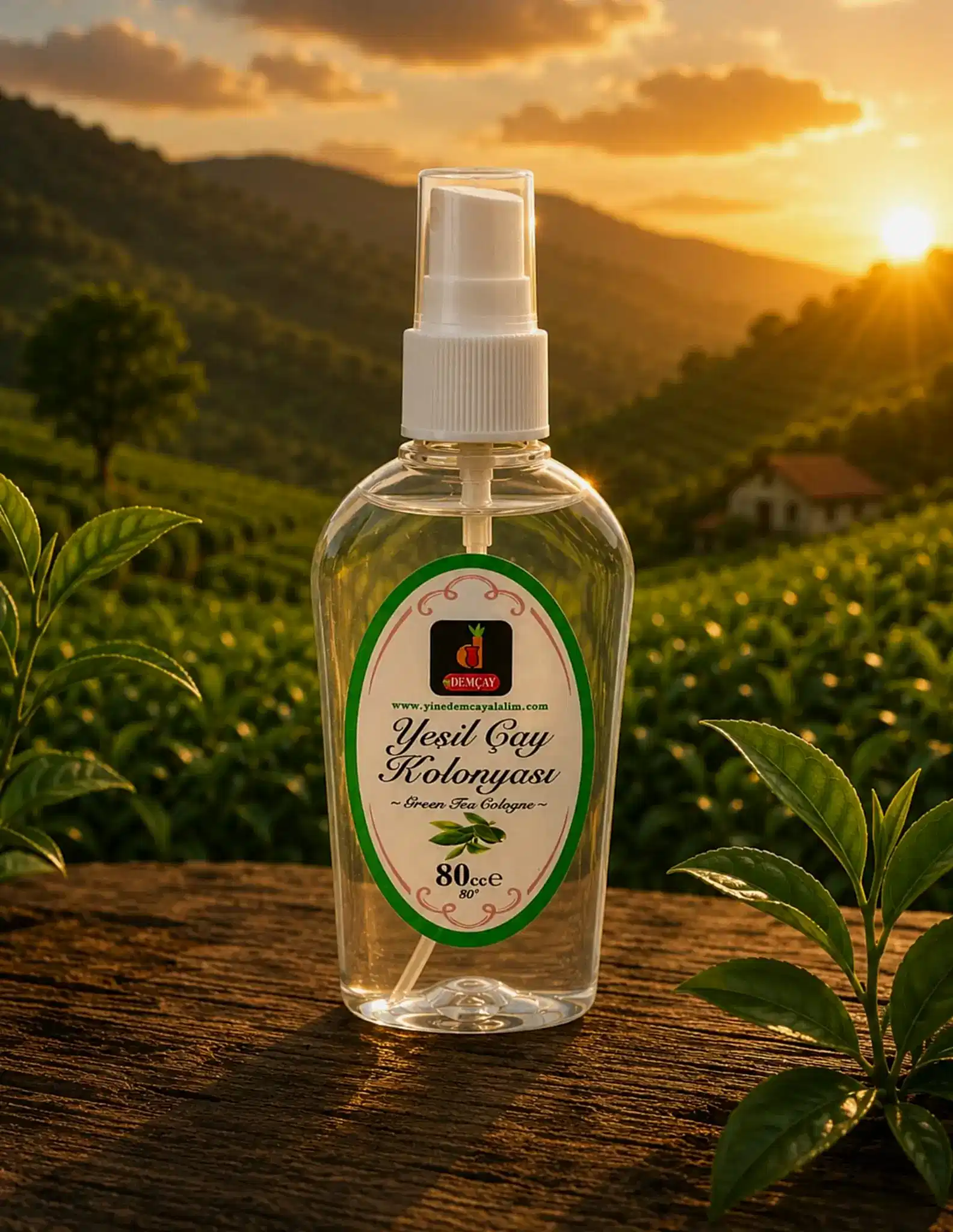 Yeşil Çay Kolonyası<br>(80 cc)