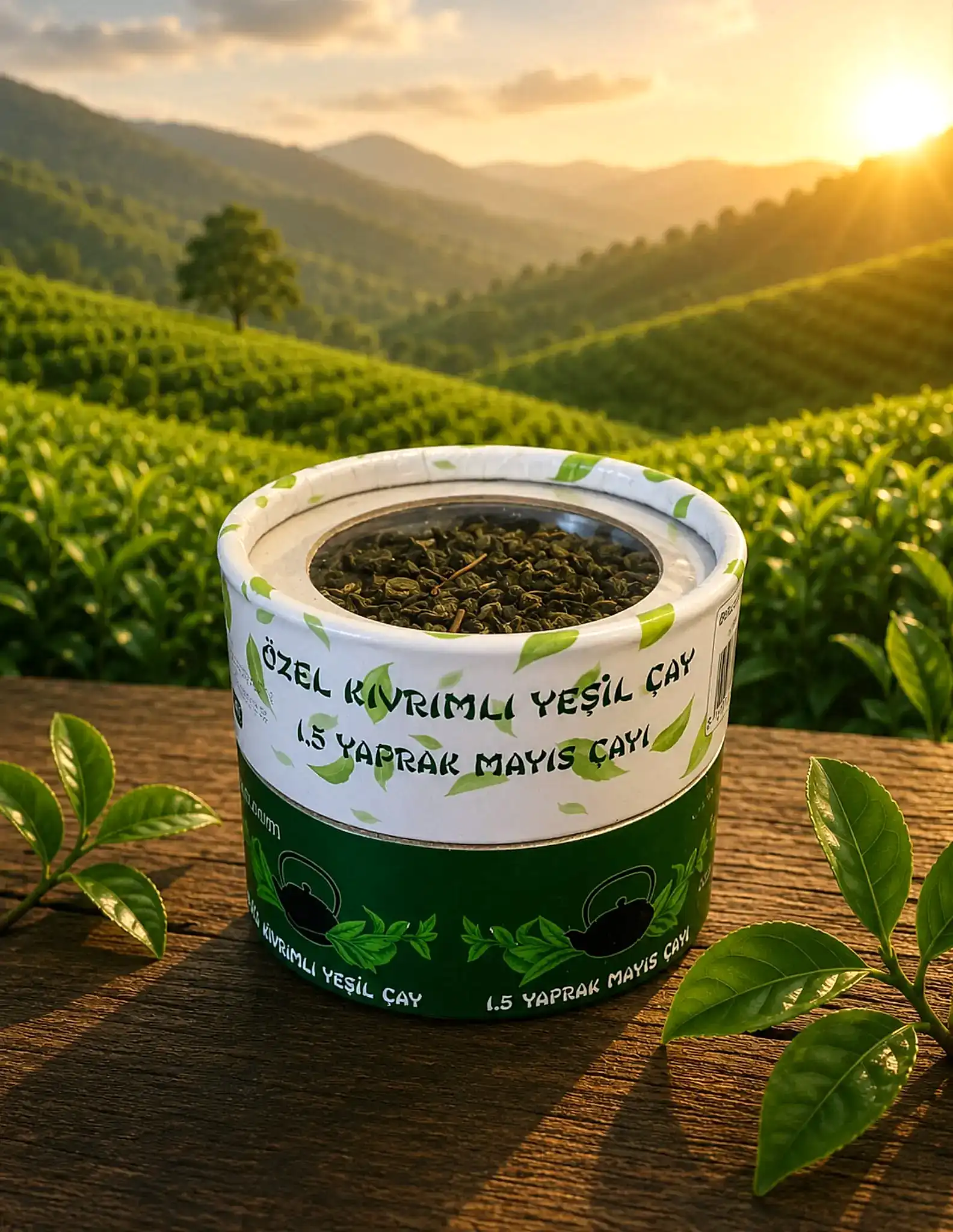 Özel Kıvrımlı Yeşil Çay<br>(60 gr)
