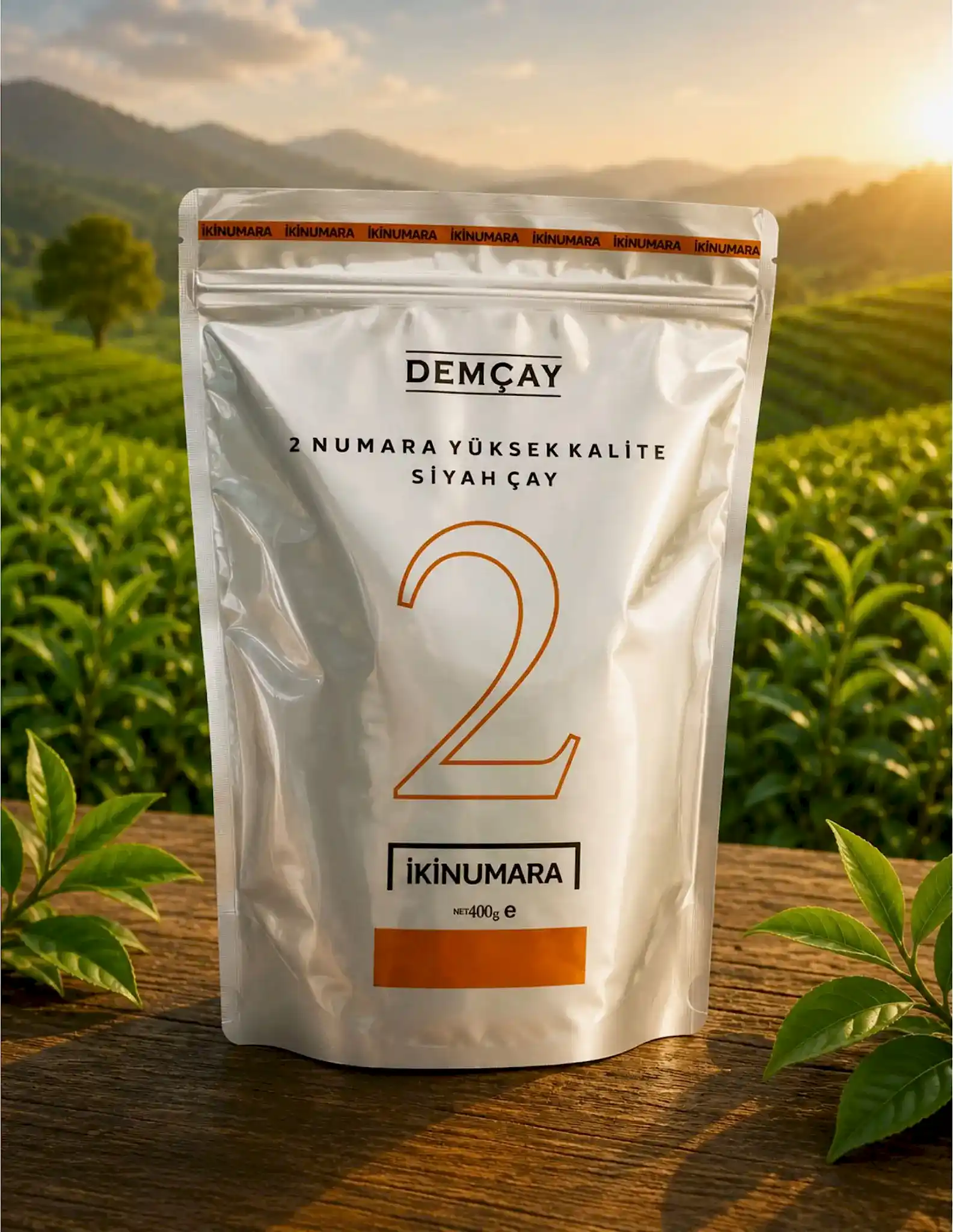2 Numara Yüksek Kaliteli Siyah Çay (400 gr)
