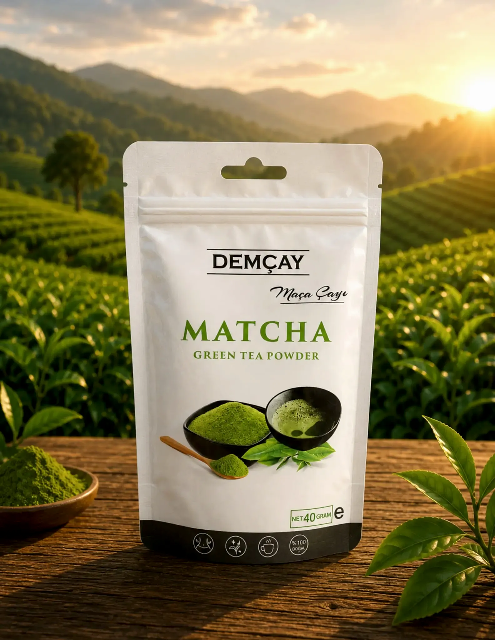 Matcha Çayı <br>(40 gr)